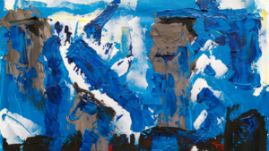 cuadro abstracto a mano